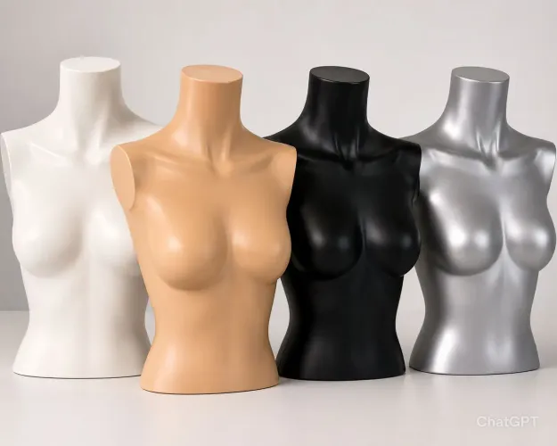 12 Manequins meio busto usado ótimo estado