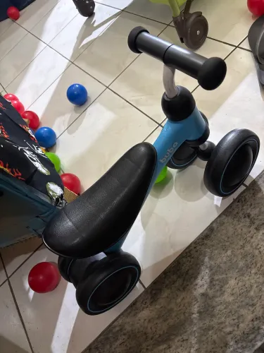 Bicicleta treinamento Buba Azul