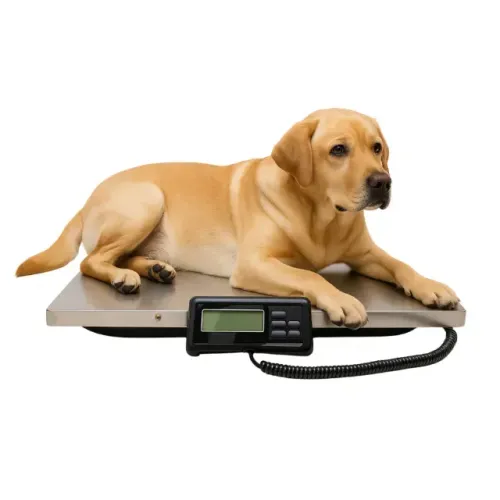 Balança Digital Veterinária Petshop 300kg Plataforma Inox 4.7 Avaliação 4.7 de 5. 18 opini