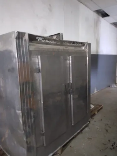 Balcão refrigerador industrial em inox