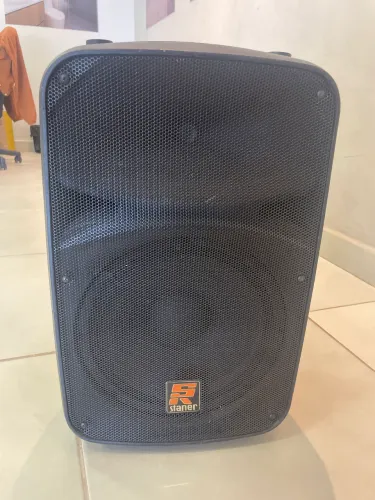 Caixa Ativa Staner Sr-212a Sr212 Com Bluetooth Preto
