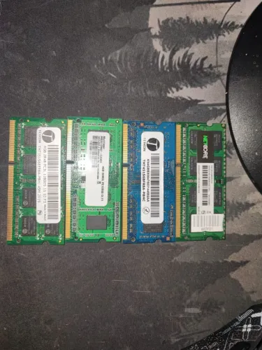 Lote de Memórias RAM DDR3 para Notebook