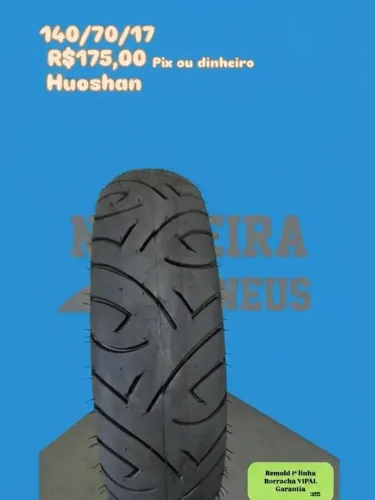 Pneu 140/70/17 Huoshan - motos Twister, Fazer, Ninja, CB, MT-03, Comet - Huoshan VIPAL 