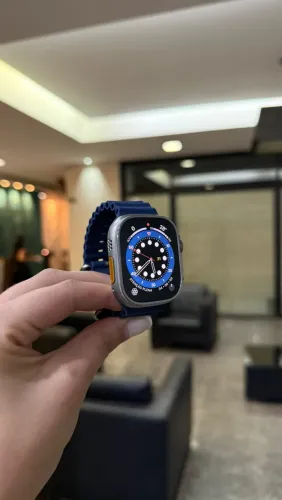 Apple Watch ultra 1 - 49mm seminovo pulseira azul