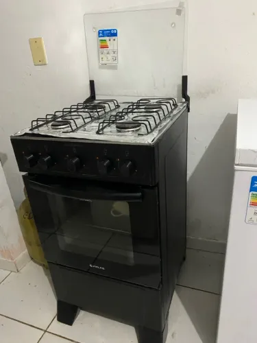 Fogão Atlas - Preto