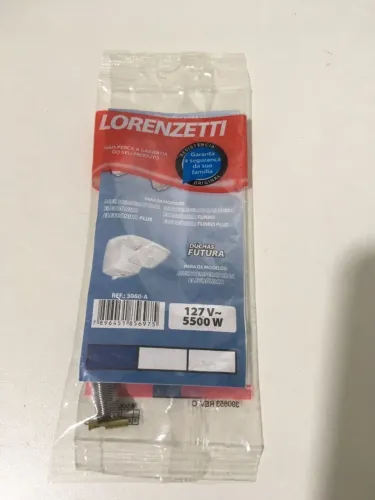 Resistência para Duo Shower e Quadra Futura Original Lorenzetti - 127V - LACRADA