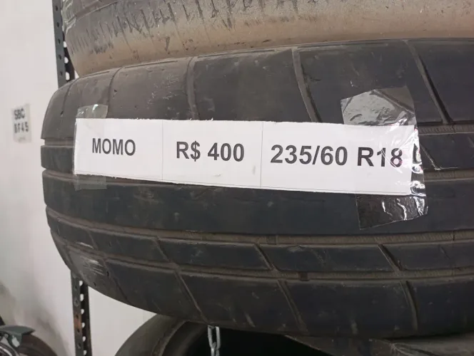 PNEU MOMO 235/60 R18.  4 UNIDADES - R$ 1600,00