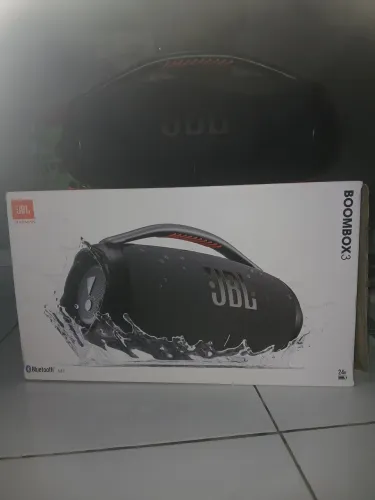 Caixa de som bombox  semi nova