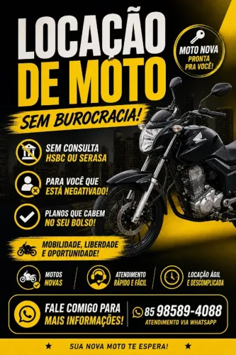 Aluguel de motos em Fortaleza