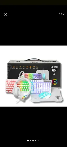 Kit gamer combo teclado