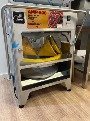 Abridora de massa de pizza 25/50cm - Skymsen - pronta entrega 