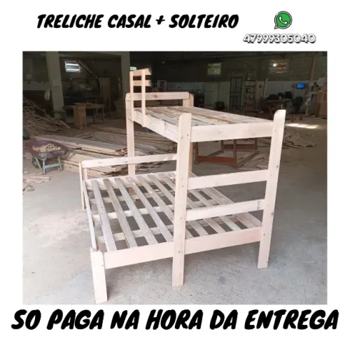 BELICHE SOLTEIRO + CASAL / frete gratis