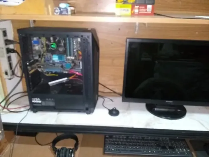 pc semi game troco por kit de ddr4  ler o anuncio 