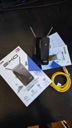D-Link Repetidor Wireless EXO MESH AC 1300Mbps Dualband + porta rede Gigabit