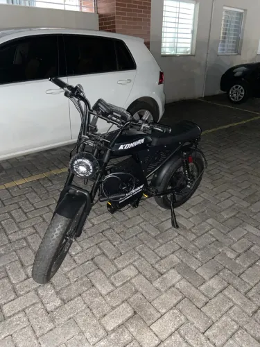 BICICLETA ELETRICA KONNAN THUNDER 1000W PRETA AUTOPROPELIDO