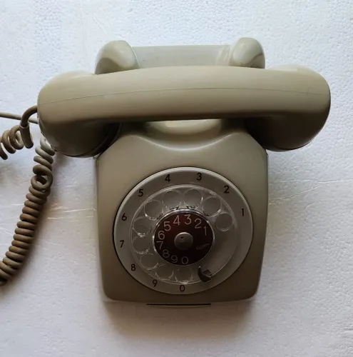 Telefone Antigo Ericsson de Disco - Vintage Retrô Década 70/80