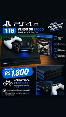 Playstation 4 Pro de 1TB