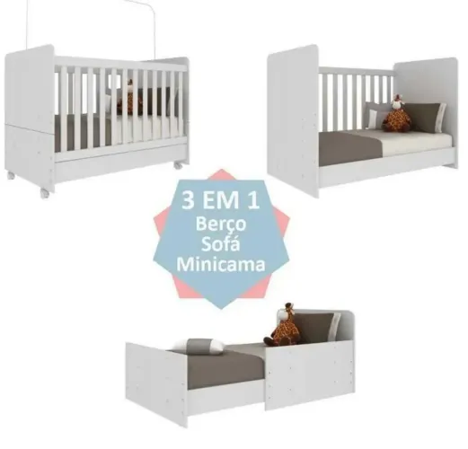 Berço americano 3 em 1!