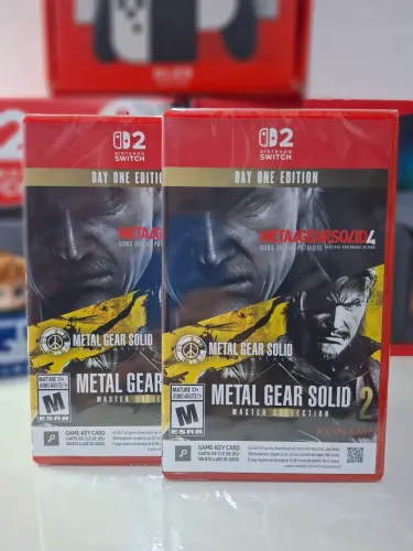 Metal Gear solid Master Collection 2 - Switch 2 - novo lacrado