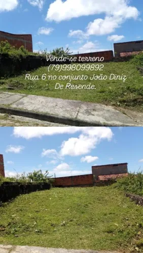 Terreno em Rosário do catete sergipe 8x18