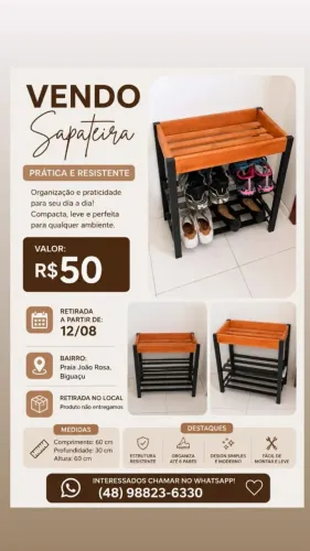 Sapateira pequena