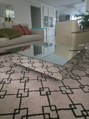 Mesa de centro Sala Espelhada 1mx1m (leia o anuncio)