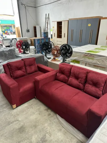 CONJ SOFÁ 2 E 3 LUGARES