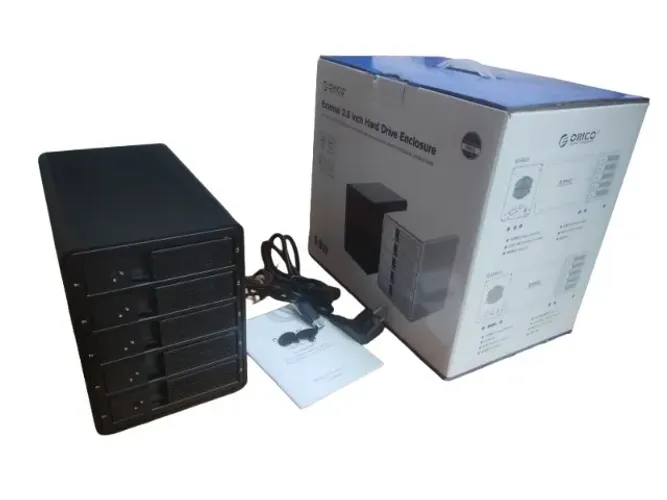 HD Storage RAID USB 3.0 de 5 baias até 40Tb ORICO 9558RU3