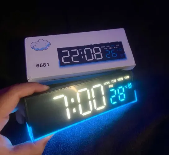 DESPERTADOR RELOGIO DE LED - OFERTAS