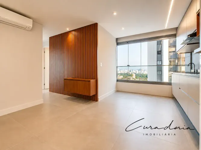 Apartamento no Hub Pinheiros | 45m² com home office e vista | no eixo Rebouças/Faria Lima
