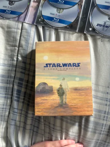 Box blu-ray Star wars : A saga completa