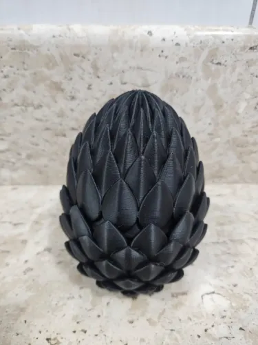 ? Ovo de Dragão com Escamas | Porta Objetos Impressão 3D