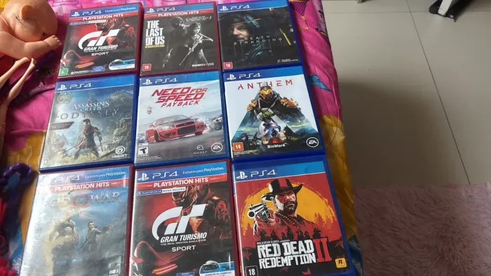 Jogos novos PS4