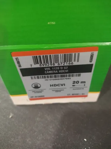 Câmera de segurança Intelbras nova