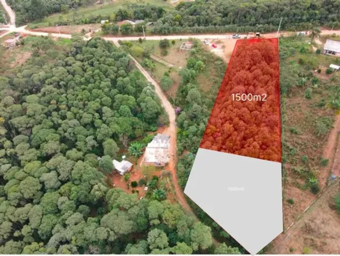 TERRENO 1500m2 À VENDA EM BOCAIÚVA DO SUL - R$ 57.900
