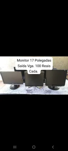 Monitor 17 Polegadas Saída Vga 