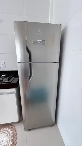 Geladeira Electrolux Frost Free 310L Duplex Cor Inox (TF39S)