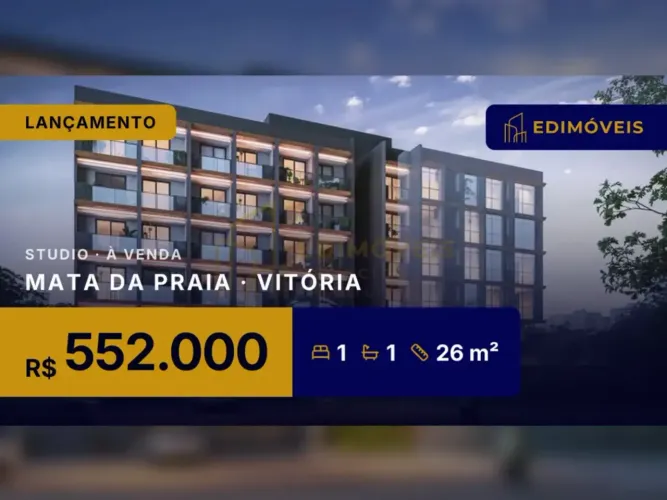 Studio Inteligente na Mata da Praia - Ideal para Locação por Temporada!