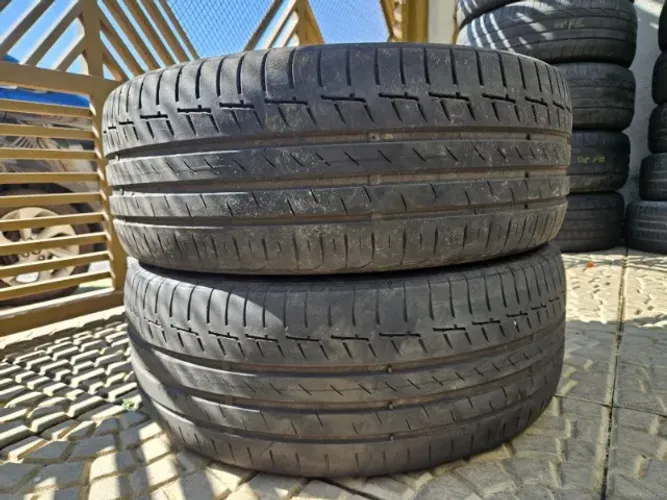 Pneu aro 18 215/45R18 - 215/45/18 Continental premiumcontact 6 93H - meia vida - 6x sjuros