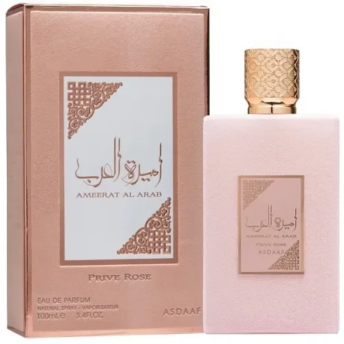 Perfume Lattafa Asdaaf Ameerat Al Arab Prive Rose Eau De Parfum 100ml