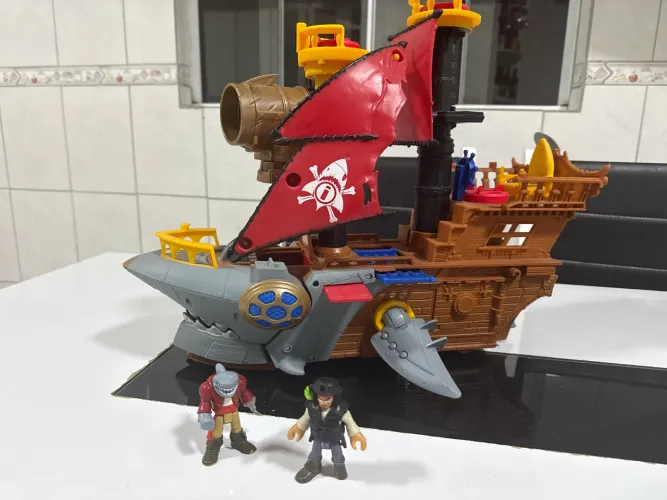 Navio pirata imaginext