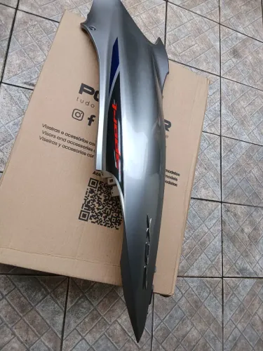 Rabeta lateral direito pcx 150 sport cinza 2018 original