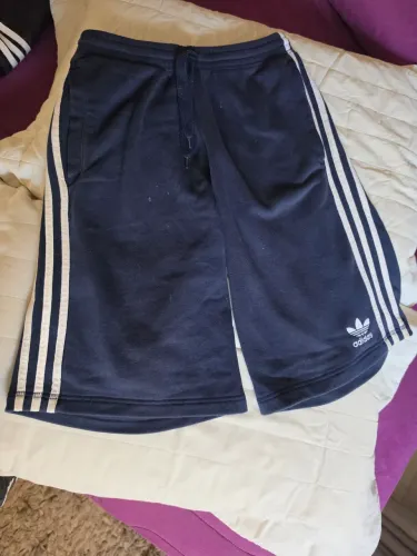 Short bermuda adidas firebird azul marinho