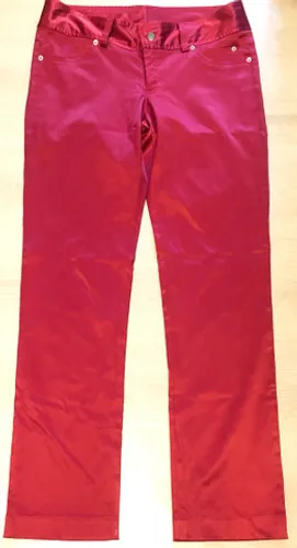 Calça social bourdeux 