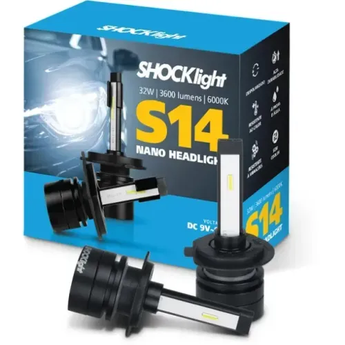 Lâmpadas Farol LED S14 Nano H7 - 35W - SLL-140007
