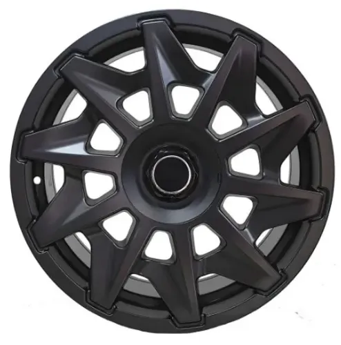 Jogo de rodas Rodera RVT Rotiform 17X8,0 4X100 108 Preta Semi Brilho