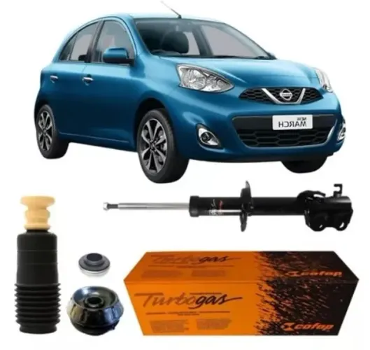 Kit Suspensão Amortecedor Nissan March 2012 A 2020
