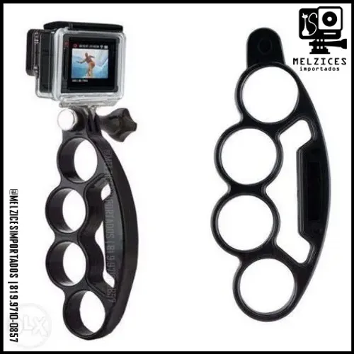Suporte ergonômico De Mão Para GoPro e Similares