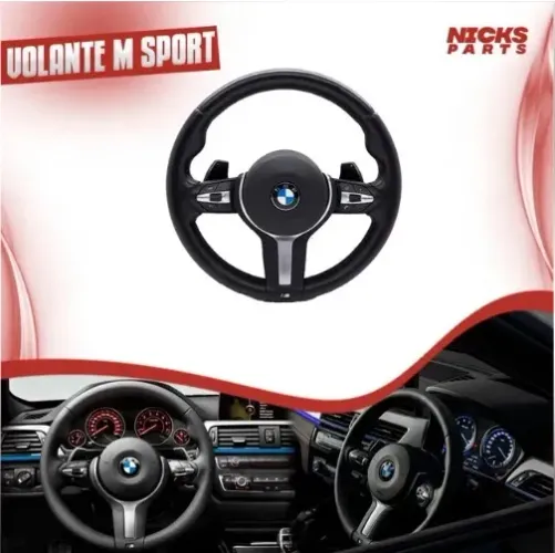 VOLANTE MSPORT BMW (NOVO C/ AIRBAG)