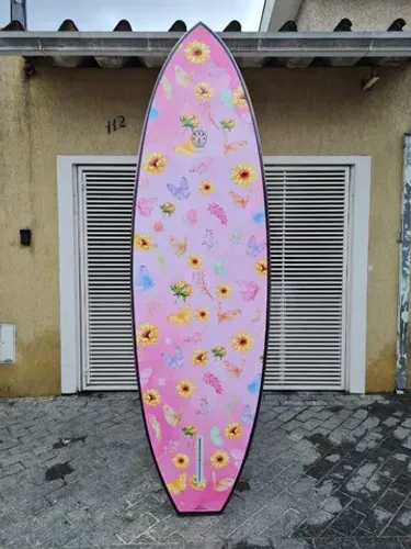 Prancha de Stand Up Pink Flowers